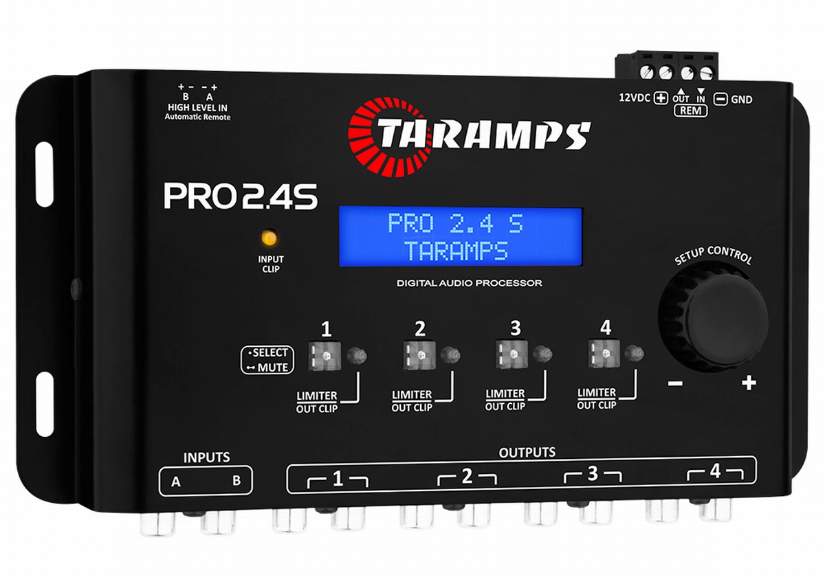 Procesador de audio TARAMPS 2.4S 