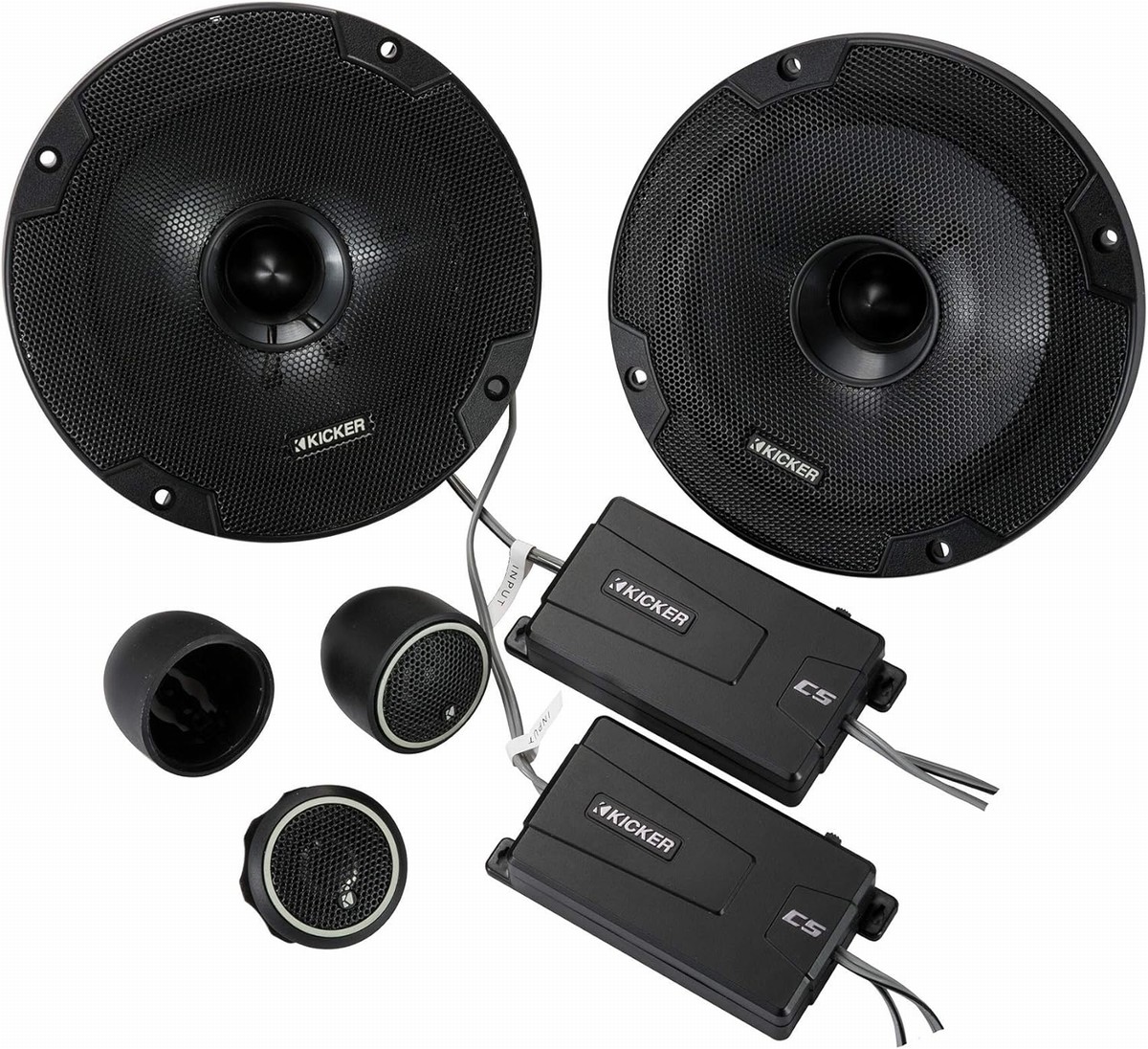 Kit 2 vías KICKER 46CSS654 6" 100RMS 300W 