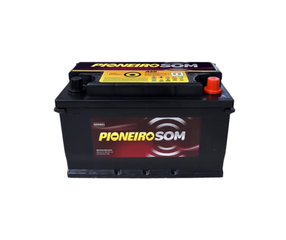 Batería PIONEIRO SOM 80A  (especial para equipos de audio automotivo)