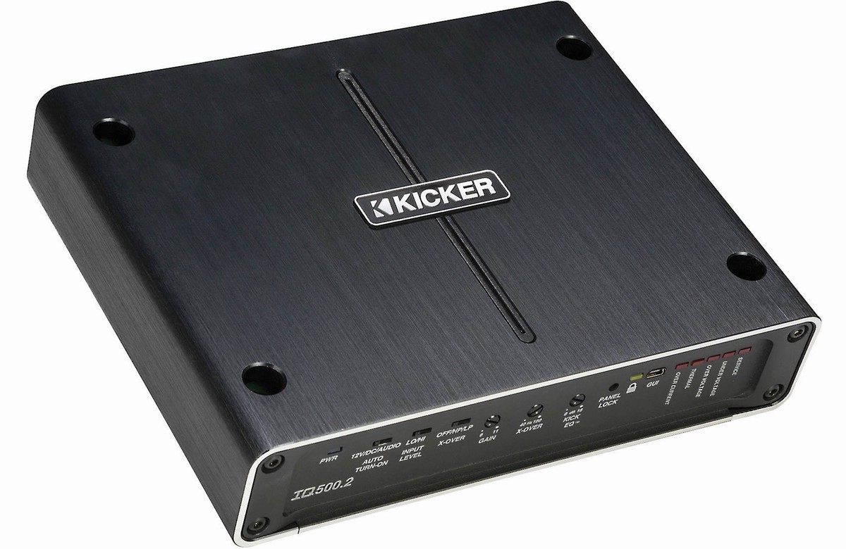 Amplificador KICKER 42IQ500.2  Q-CLASS 2 Canales 