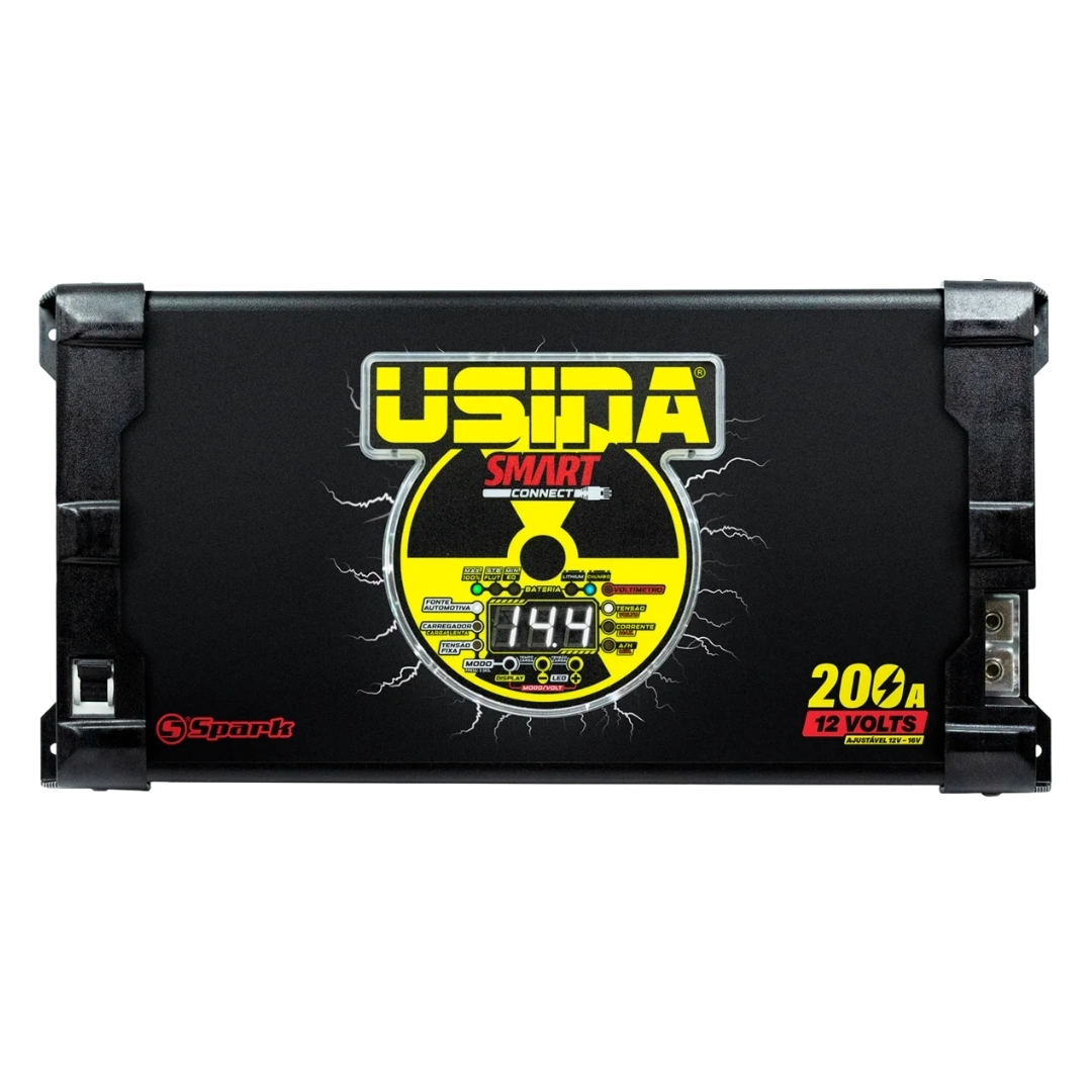 FUENTE Y CARGADOR USINA SMART CONNECT 200A - 12V