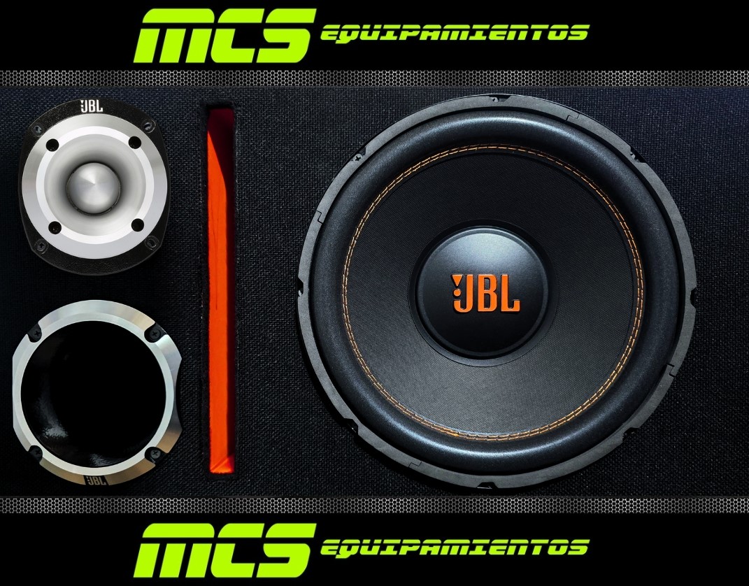 Caja trio con subwoofer JBL MULTISYSTEM / ALUMINIO ST HL