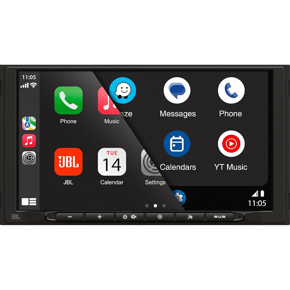Autoradio JBL LEGEND 700 pantalla 7" con Carplay & Androidauto inalámbrico